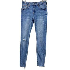 Zara Hight Rise Skinny Seamless Hems Jeans Size‎ 6